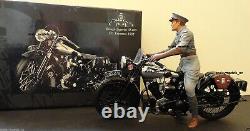 Minichamps 112 Brough Superior Ss 100 With Lawrence Figure -new + Also Have 16