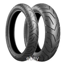 Moto Guzzi Quota 1000 1993 Bridgestone Battlax A41 Tyre Pair 90/90x21 130/80x17