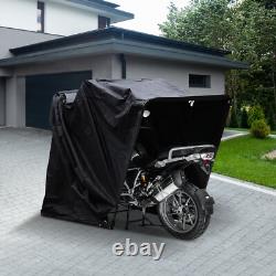 Motorbike Bike Shelter Tent Outdoor Shed Garage Moped Motorcycle Storage Cover