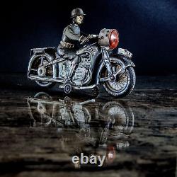 Motorcycle Arnold Kellerman A-754 Old Toy Plate Motorcycle