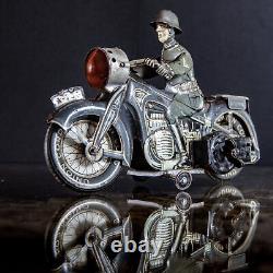 Motorcycle Arnold Kellerman A-754 Old Toy Plate Motorcycle