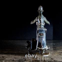 Motorcycle Arnold Kellerman A-754 Old Toy Plate Motorcycle