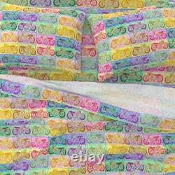 Motorcycle Cheater Quilt Cycle Bike 100% Cotton Sateen Sheet Set by Spoonflower