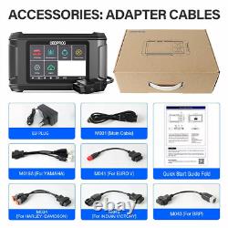 Motorcycle Diagnostic Tool All System OBD2 Scanner ECU Coding Service Lamp Reset