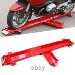 Motorcycle Dolly Mover Motorbike Trolley Skate Stand Garage Parking Aid 567kg
