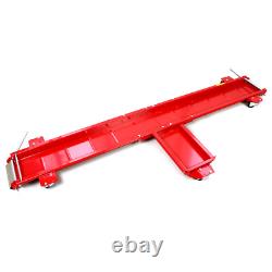 Motorcycle Dolly Mover Motorbike Trolley Skate Stand Garage Parking Aid 567kg
