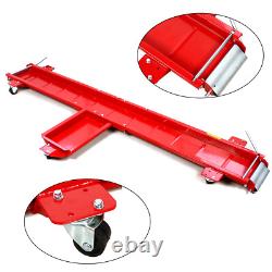 Motorcycle Dolly Mover Motorbike Trolley Skate Stand Garage Parking Aid 567kg