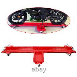 Motorcycle Dolly Mover Motorbike Trolley Skate Stand Garage Parking Aid 567kg
