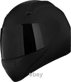Motorcycle Helmet with Bluetooth Headset installed + Free Tinted Shield