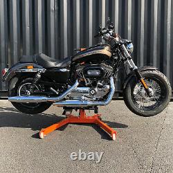 Motorcycle Lift, Harley Davidson Lift All Custom Cruisers 500kgs Orange Black