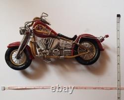 Motorcycle Motorbike Collection Harley Davidson Model Classic Style Bike Metal