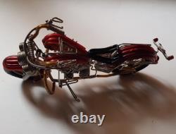 Motorcycle Motorbike Collection Harley Davidson Model Classic Style Bike Metal