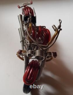 Motorcycle Motorbike Collection Harley Davidson Model Classic Style Bike Metal