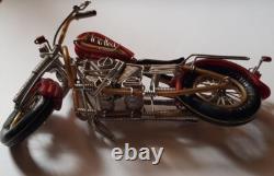 Motorcycle Motorbike Collection Harley Davidson Model Classic Style Bike Metal