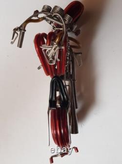 Motorcycle Motorbike Collection Harley Davidson Model Classic Style Bike Metal