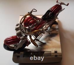 Motorcycle Motorbike Collection Harley Davidson Model Classic Style Bike Metal