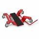 Motorcycle Motorbike Turntable Mover Skate Wheel Dolly Constands Red