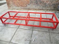 Motorcycle Motorbike movable Workbench Ramp 400Kg bike stand dolly made in UK
