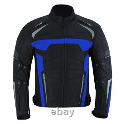 Motorcycle Waterproof Armoured Jacket and Trousers Bike Motorbike Suit Mens CE