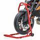 Motorcycle Head Stock Lift Ducati Monster S4 Paddock Stand Front Classic Red