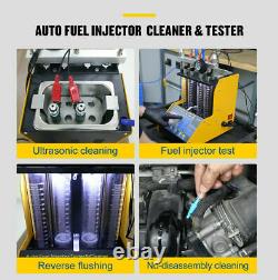 NEW CT150 Petrol Fuel Injector Ultrasonic Cleaner Tester Machine Car Motorcycle