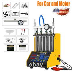 NEW CT150 Petrol Fuel Injector Ultrasonic Cleaner Tester Machine Car Motorcycle
