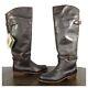 New Frye Dorado Tall Leather Riding Boots Women's Size 6 Dark Brown Msrp $458