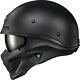 New Scorpion Covert X Matte Flat Black Motorcycle Helmet