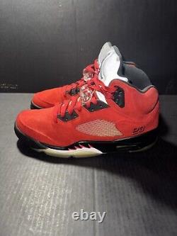 Nike Air Jordan 5 Retro'Raging Bull' DD0587-600 Size 9 EXCELLENT