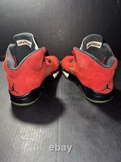 Nike Air Jordan 5 Retro'Raging Bull' DD0587-600 Size 9 EXCELLENT