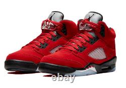 Nike Air Jordan 5 Retro Raging Bull Red 2021 Men's 11 US Basketball Sneakers 23