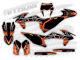 Nitromx Graphics For Ktm Exc-f Xc-w Xcf-w 125 250 350 450 2020 2021 2022 2023