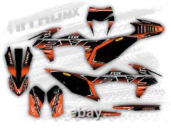 NitroMX Graphics for KTM EXC-F XC-W XCF-W 125 250 350 450 2020 2021 2022 2023