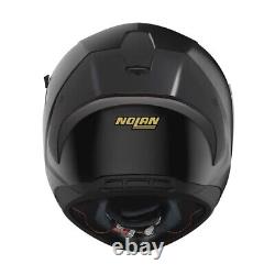 Nolan N60-6 Sport Gold Edition Wyvern Full Face Motorcycle Helmet Matt Black