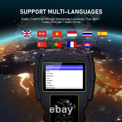 Original M100 Pro Motorcycle Scanner Motor Battery Tester diagnostic Repair Tool