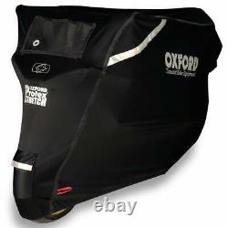 Oxford Protex Stretch Outdoor Waterproof Motorcycle Motor Bike Cover XL
