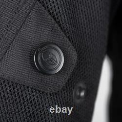 Oxford Spartan Air Summer Motorcycle Jacket Bike Sports Touring Coat Black Grey