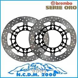 Pair Brake Discs Brembo Floating Front BMW 1100 K 1100 Rs 1992-1993 1994