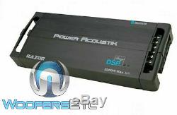 Power Acoustik Rz4-2000dspb 4 Channel 2000w Bluetooth Motorcycle Amplifier New