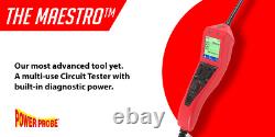 Power Probe MAESTRO Electrical Circuit Tester PPTM01AS, 2 Year Warranty