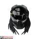 Predator Bike Helmet Mask Carbon Fibre Motorcycle Iron Man Full Face Helmet New