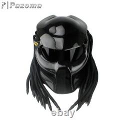 Predator Motorcycle Helmet Full Face Iron Warrior DOT Custom Predator Men Helmet