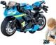 Pull Back Motorcycle Toy With Light & Sound Durable Alloy Model For Kids