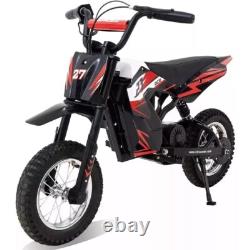 RCB R9X 12 Kid Electric Motorcycle 250W Motor 36V 15.5 mph Off-Road E-Bike