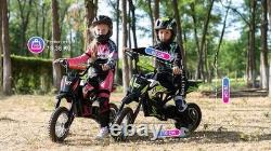 RCB R9X 12 Wheel Kids Electric Motorcycle 300W 36V 15.5mph Off-Road E Moto Bike
