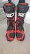 Reduced Sidi Rex Leather M/cycle Boots Size 7uk/euro41. Blk, Red & White