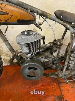 Rare Late 30's Peugeot Speedway Bike Project Display Motorcycle 125