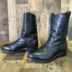 Red Wing 2265 Steel Toe Black Pull On Work Boots Mens 9.5 EEE