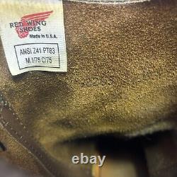 Red Wing 2265 Steel Toe Black Pull On Work Boots Mens 9.5 EEE