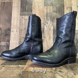 Red Wing 2265 Steel Toe Black Pull On Work Boots Mens 9.5 EEE